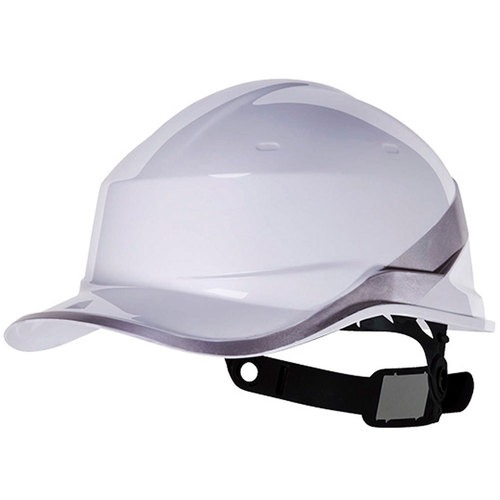 Capacete com aba frontal branco - Baseball Diamond V Capacete com aba frontal branco - Baseball Diamond V
