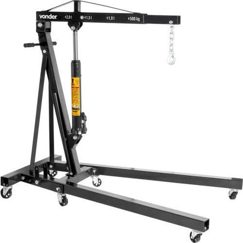 Guincho hidráulico dobrável capacidade 2 ton com prolongador Guincho hidráulico dobrável capacidade 2 ton com prolongador