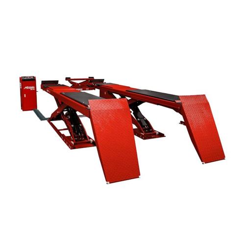 Rampa de alinhamento pantográfica 4 Ton monofásica vermelha - MR40 Rampa de alinhamento pantográfica 4 Ton monofásica vermelha - MR40