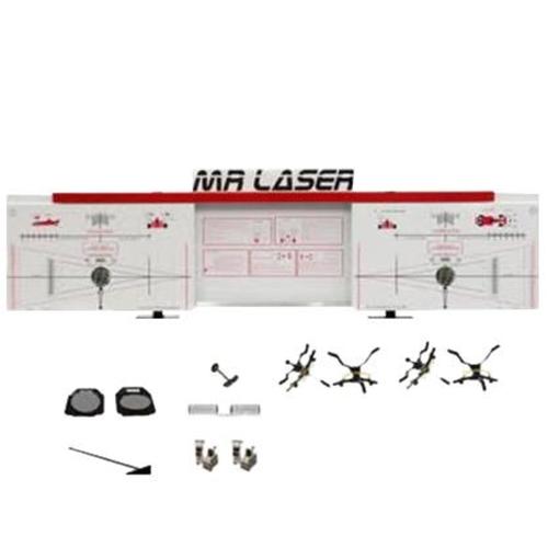 Alinhador de direção dianteiro e traseiro vermelho - uso com rampa - MRLASER Alinhador de direção dianteiro e traseiro vermelho - uso com rampa - MRLASER