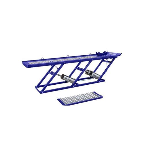 Rampa pneumática para moto azul 450kg Rampa pneumática para moto azul 450kg