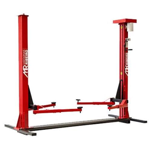 Elevador automotivo mecânico 2,5 Ton vermelho monofásico - ER2500 Elevador automotivo mecânico 2,5 Ton vermelho monofásico - ER2500