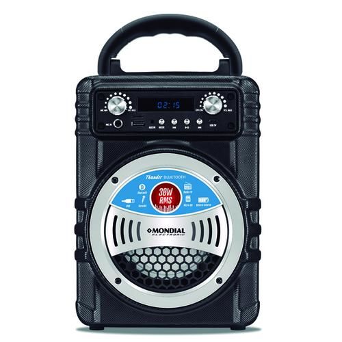 Caixa de som amplificadora 30 watts RMS Multi Connect Thunder V - MCO-05 110V/220V Caixa de som amplificadora 30 watts RMS Multi Connect Thunder V - MCO-05 110V/220V