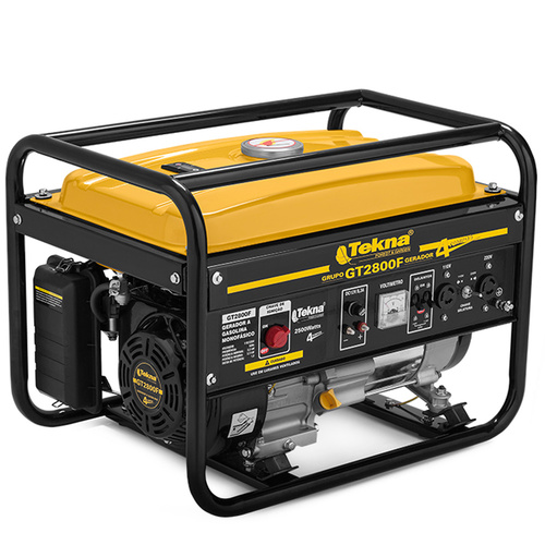 Gerador de energia 2,5 kva à gasolina bivolt partida 