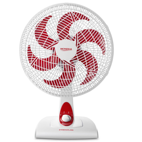 Ventilador oscilante de mesa 6 pás 30 cm - Premium Red Ventilador oscilante de mesa 6 pás 30 cm - Premium Red