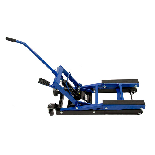 Elevador hidráulico para moto azul - MR5153 Elevador hidráulico para moto azul - MR5153