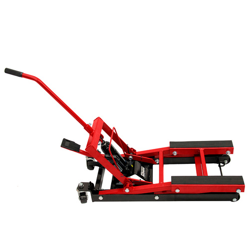 Elevador hidráulico para moto vermelho - MR5153 Elevador hidráulico para moto vermelho - MR5153
