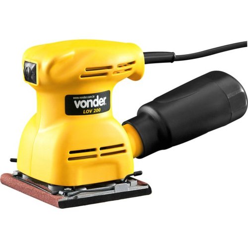 Lixadeira orbital 200 watts com 11.000 oscilações por minuto - LOV200 Lixadeira orbital 200 watts com 11.000 oscilações por minuto - LOV200