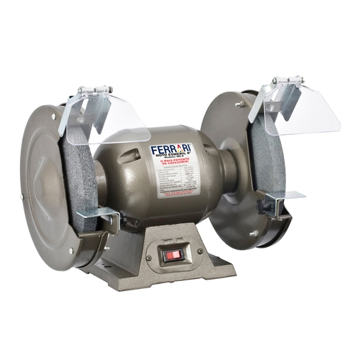 Moto esmeril de bancada 3/4 hp para rebolo de 8 Moto esmeril de bancada 3/4 hp para rebolo de 8