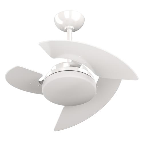 Ventilador de teto 3 pás em mdf branco - Aventador Ventilador de teto 3 pás em mdf branco - Aventador