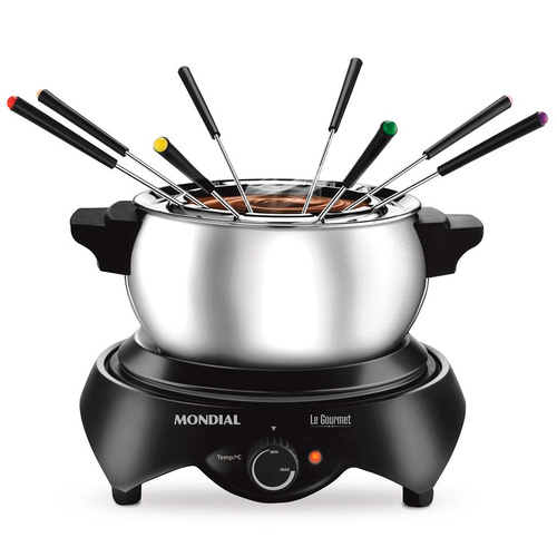 Panela elétrica para fondue 1.270 watts - Le Gourmet 110V Panela elétrica para fondue 1.270 watts - Le Gourmet 110V