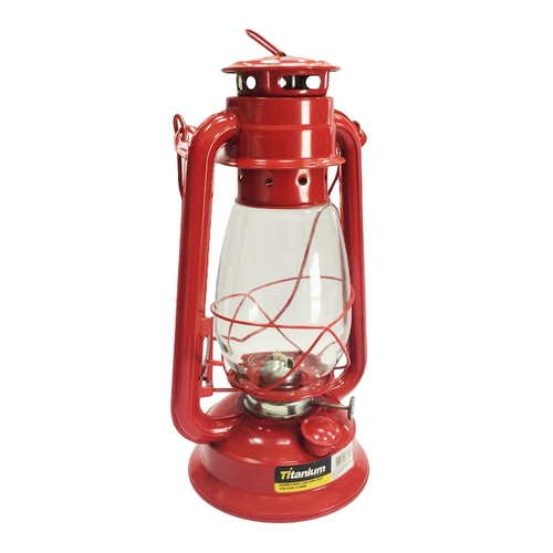 Lampião à querosene 310 mm vermelho Lampião à querosene 310 mm vermelho