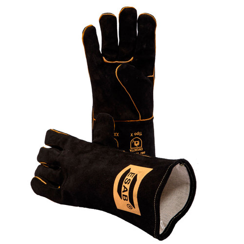 Luva de raspa para solda com reforço- Heavy Duty Black Luva de raspa para solda com reforço- Heavy Duty Black