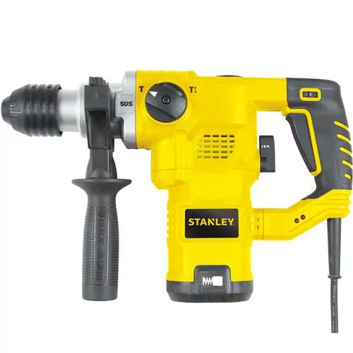 Martelete Perfurador E Rompedor 1 250 Watts 3 5 Joules Sds Plus Com Kit De Acessorios Sthr1232k 220v Stanley