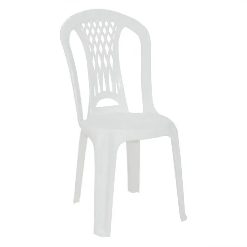 Cadeira Bistrô Tramontina Laguna em Polipropileno Branco de Qualidade em  Promoção
