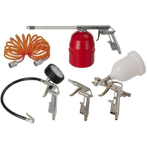 Kit acessórios para compressor de ar com 5 peças Kit acessórios para compressor de ar com 5 peças