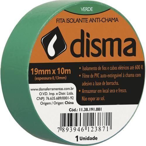 Fita adesiva anti-chama 19 mm x 10 metros Fita adesiva anti-chama 19 mm x 10 metros