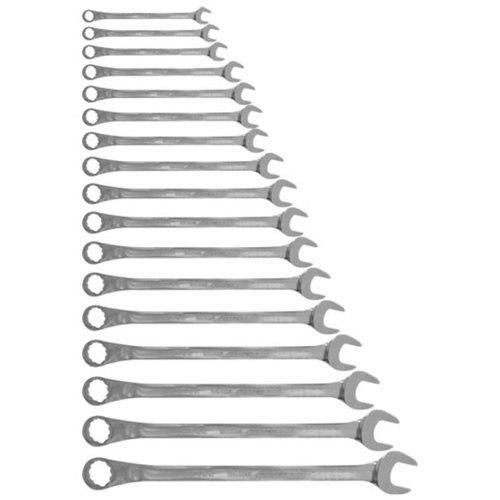 Jogo de chave combinada de aço carbono 6 a 22 mm com 17 peças Jogo de chave combinada de aço carbono 6 a 22 mm com 17 peças