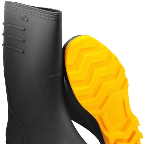 Bota de pvc discount preta
