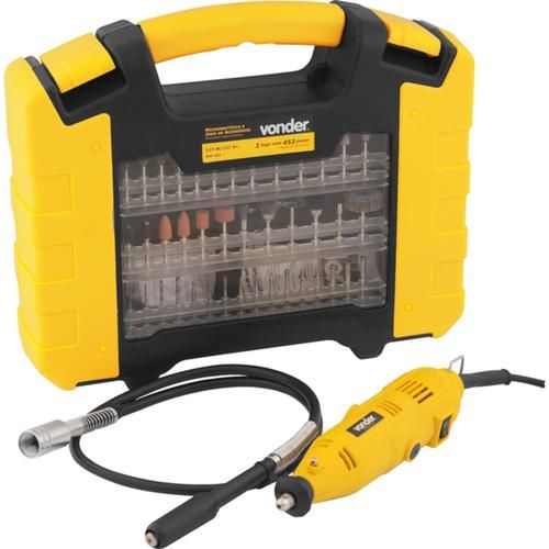 Kit micro retífica com 452 acessórios - ARV453 110V Kit micro retífica com 452 acessórios - ARV453 110V
