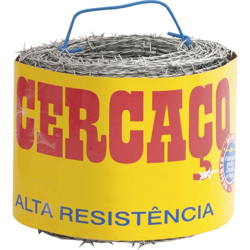 Arame farpado rolo com 500 metros - CERCAÇO Arame farpado rolo com 500 metros - CERCAÇO