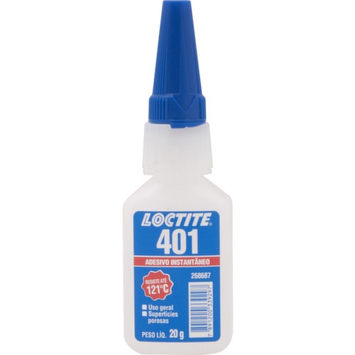 Adesivo instantâneo 20 gramas - 401 Adesivo instantâneo 20 gramas - 401