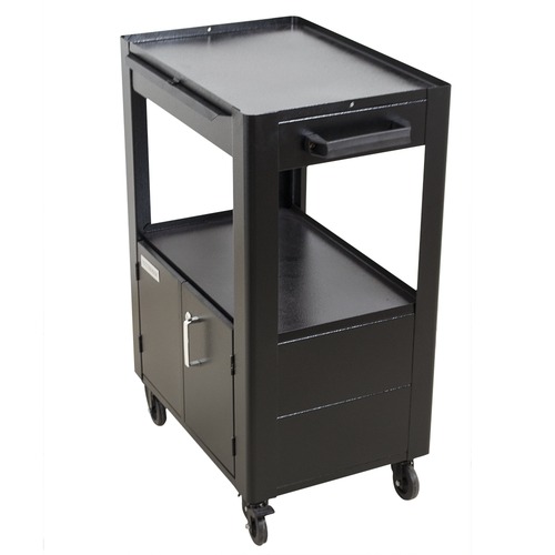 Carrinho para ferramentas semi fechado com 1 gaveta preto - RLL-303P Carrinho para ferramentas semi fechado com 1 gaveta preto - RLL-303P