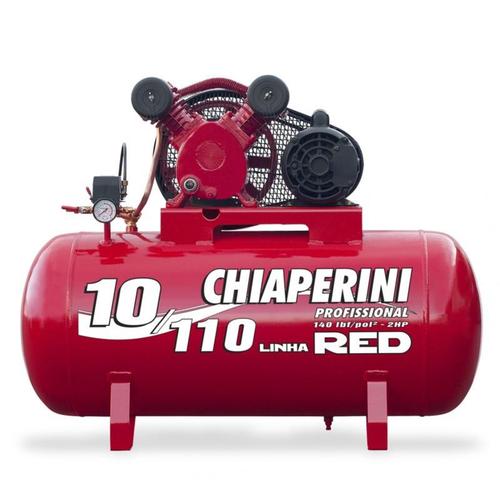 Compressor de ar 10 pés 110 litros 2 hp trifásico - 10/110 Compressor de ar 10 pés 110 litros 2 hp trifásico - 10/110