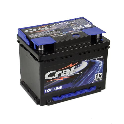 Bateria automotiva selada 60Ah polo positivo direito - Top Line Bateria automotiva selada 60Ah polo positivo direito - Top Line
