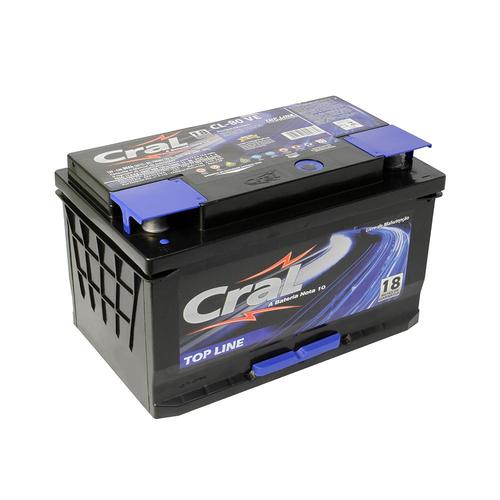 Bateria automotiva selada 80Ah polo positivo esquerdo - Top Line Bateria automotiva selada 80Ah polo positivo esquerdo - Top Line