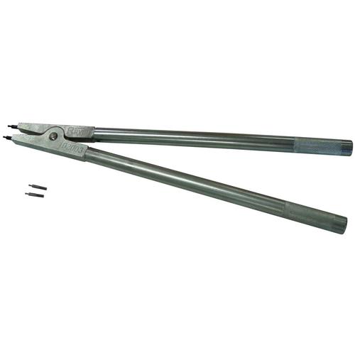 Alicate abertura 15 a 38 mm para anéis externos de trava de câmbio Alicate abertura 15 a 38 mm para anéis externos de trava de câmbio