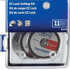 Kit de acessórios para micro retífica para cortar 11 peças - EZ728