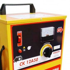 Carregador de bateria 12V rápido e lento com auxiliar de partida - CK12A50