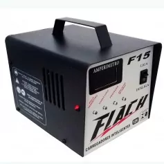 Carregador de bateria inteligente portátil 15A 12V com auxiliar de partida - F15
