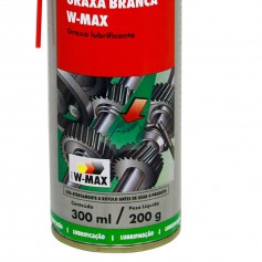 Graxa branca em spray 300 ml - W-MAX