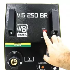 Conjunto de solda mig 250 amperes monofásico - MIG 250BR