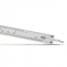 Paquímetro universal com guias revestidas de titânio 150 mm 6" - 125MEAT-6/150