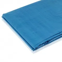 Lona de polietileno azul 10 x 8 metros