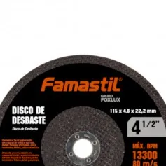 Disco de desbaste para metal 115 x 4,8 x 22,2 mm