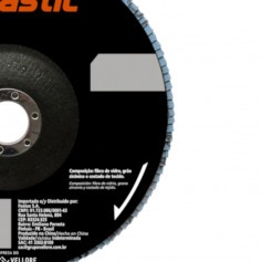 Disco de lixa flap disc 4.1/2" 45°