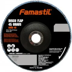 Disco de lixa flap disc 4.1/2" 45°