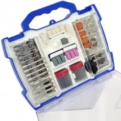 Kit de acessórios para micro retífica com 145 peças - W-145