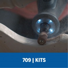 Kit de acessórios para micro retífica com 110 peças - 709