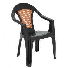 Cadeira em polipropileno grafite - Malibu