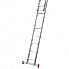 Escada de alumínio extensível 2 x 12 degraus 3,52 x 6,12 m - ESC0621