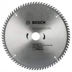 Disco de serra para madeira 254 x 30 mm 80 dentes - Eco Bosch