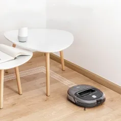 Robô aspirador de pó Wi-fi Comando de voz - ROBOT WCONNECT