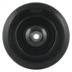 Roda completa com pneu maciço 1" x 8"
